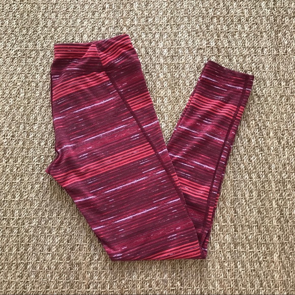 The North Face Red Stripe Pulse Leggings M - Picture 4 of 4